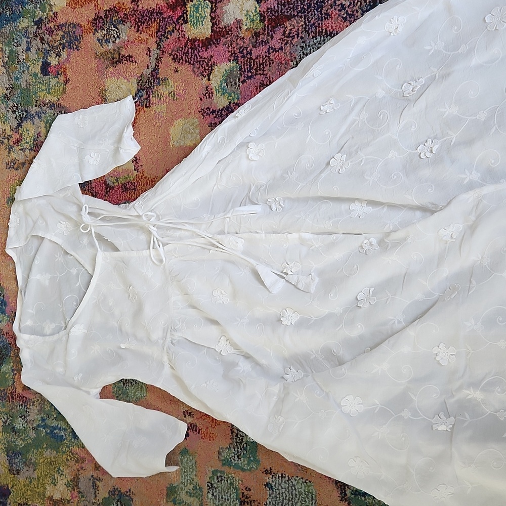 Elegant White 100% Cotton Kurta